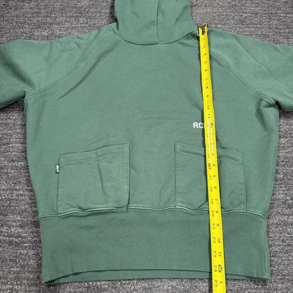 Levis X Reese Cooper Green Cotton Embroidered Hoodie Medium Green Sweatshirt